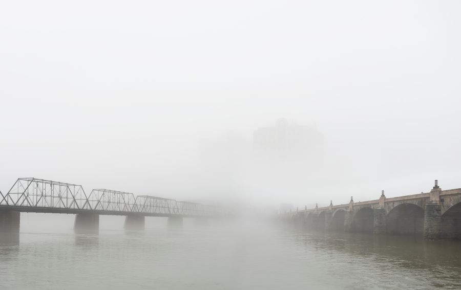 Фотообои Туманные мосты